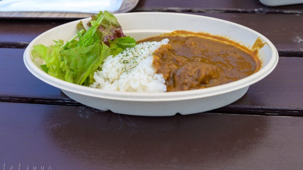 猿島売店カフェのカレー