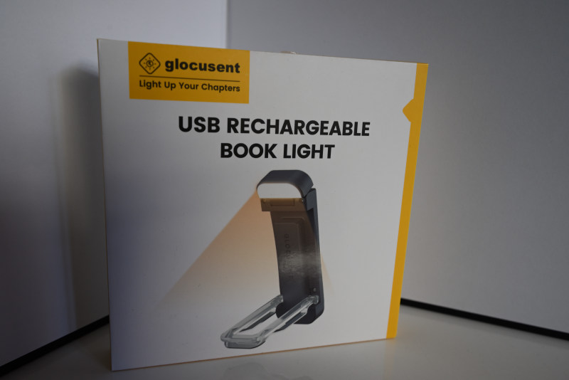 Glocusent読書灯の外箱